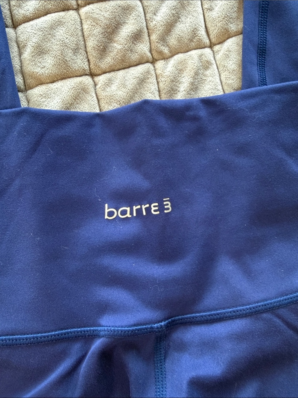 Barre3 High-Waist Navy Leggings size medium - Picture 3 of 3